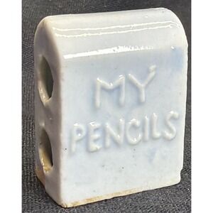 Vintage Pencil Holder School Office Desk Japan Made